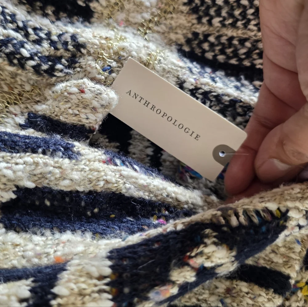 NWT Anthropologie Spectra Cardigan Large - Picture 11 of 12
